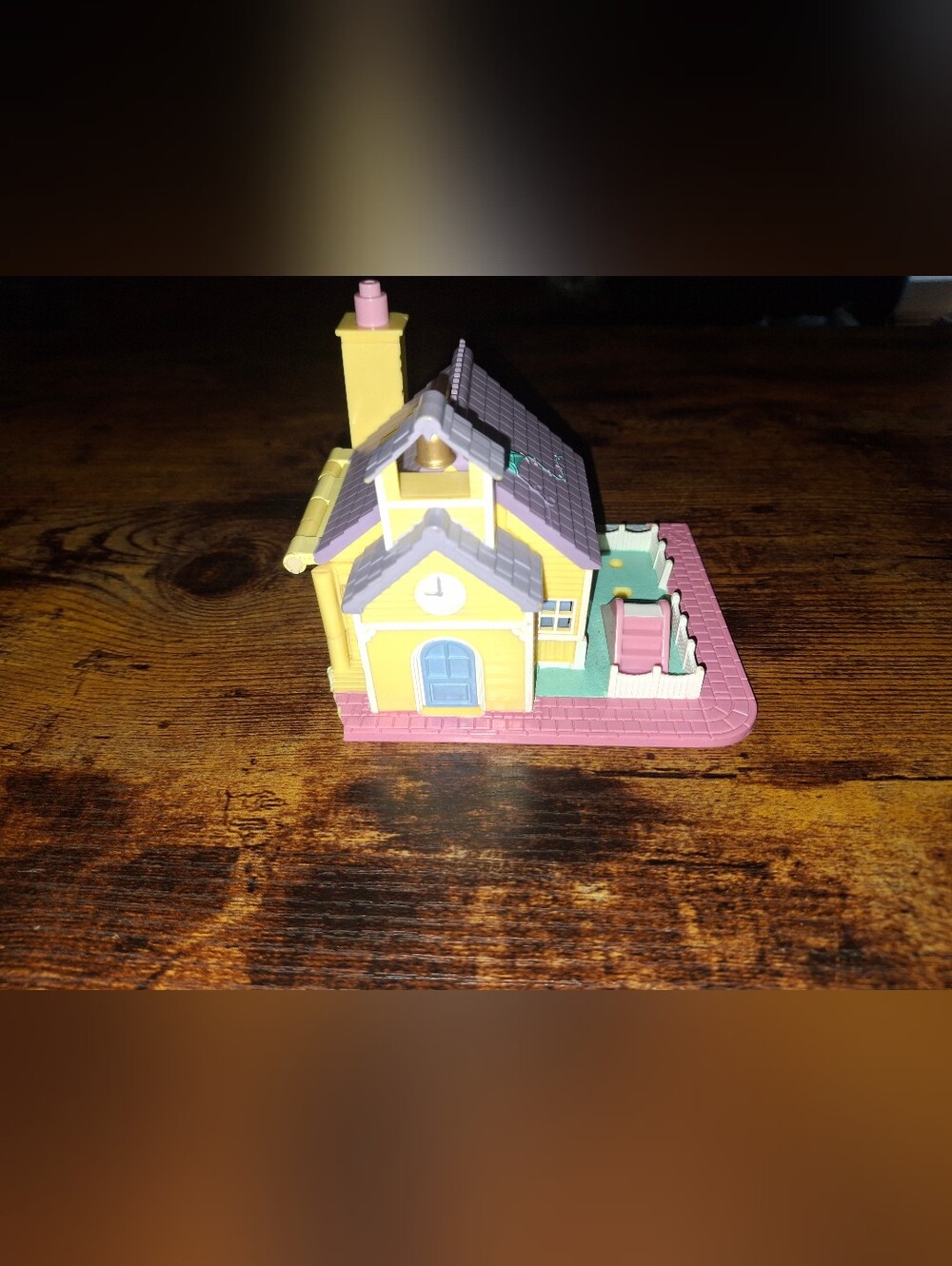 Vintage Polly Pocket Light Up Schoolhouse 1993 Lights Work Bluebird Toys